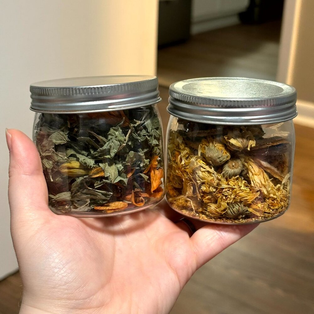 Dried flowers mix for crafts